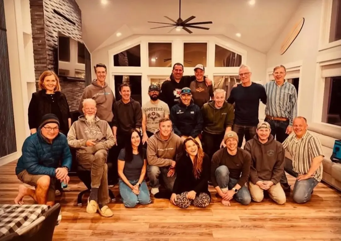 Week 1 Group Picture: Kelly, Baskin Ian, Tom, John (Lucy), Marci, Ed, Amir, Joe, Brian, Jay, Norman, Chris, John, Erick, Kat, Scott, Craig