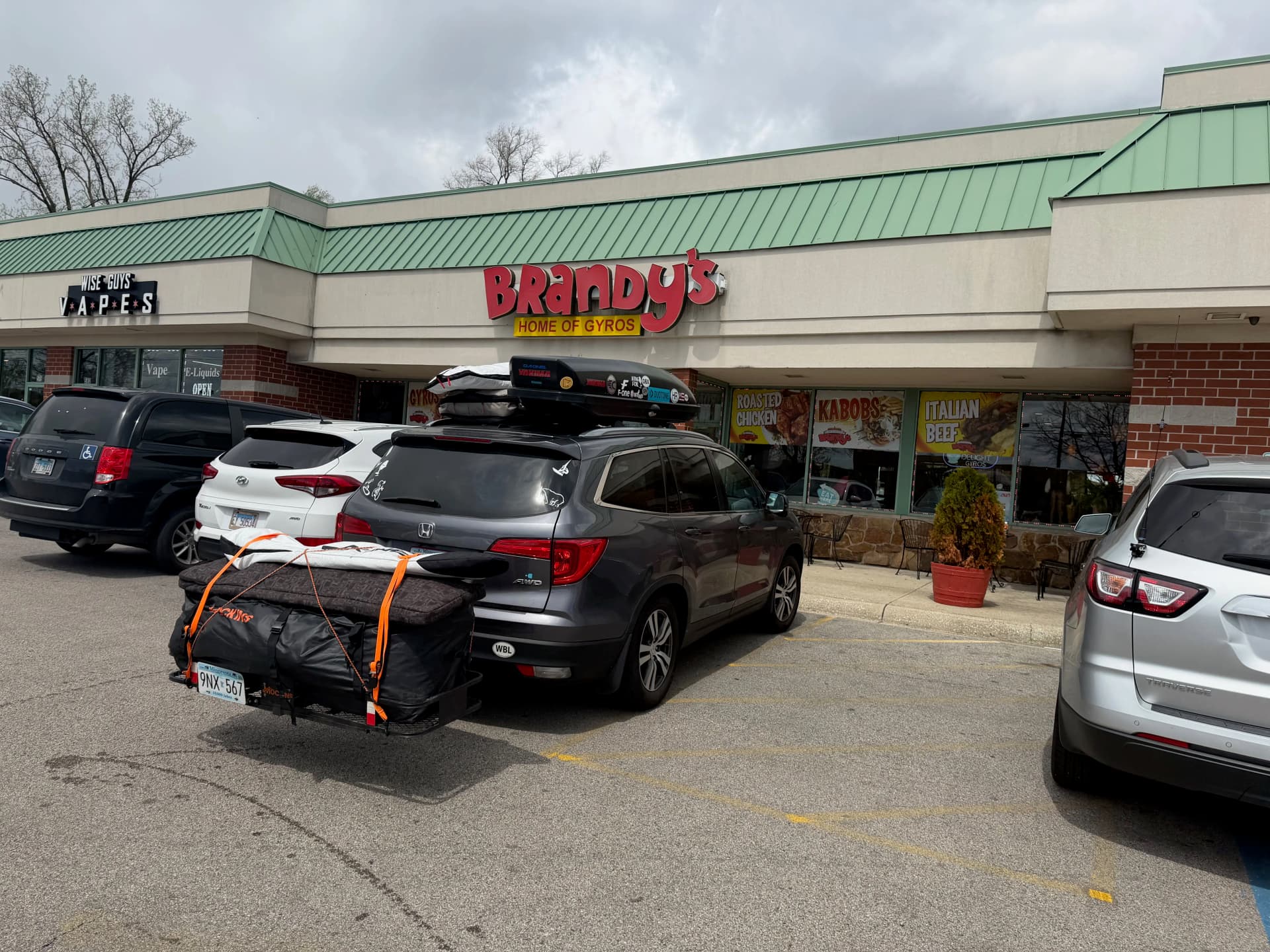 Stop at Brandy's outside of Chicago was a good call with outside seating