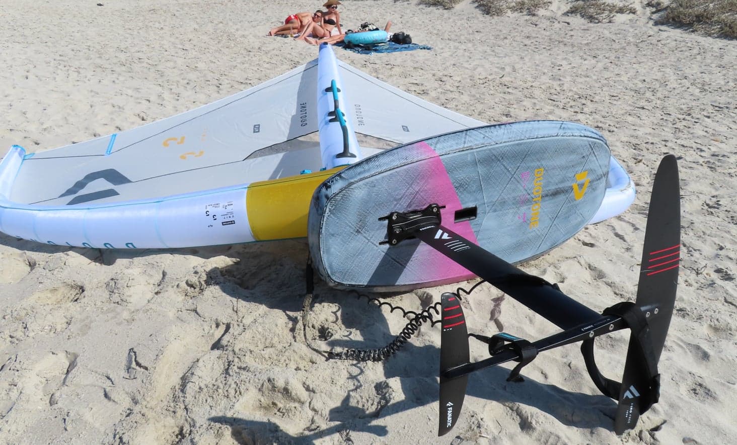 New wingfoild gear, Kos, Greece