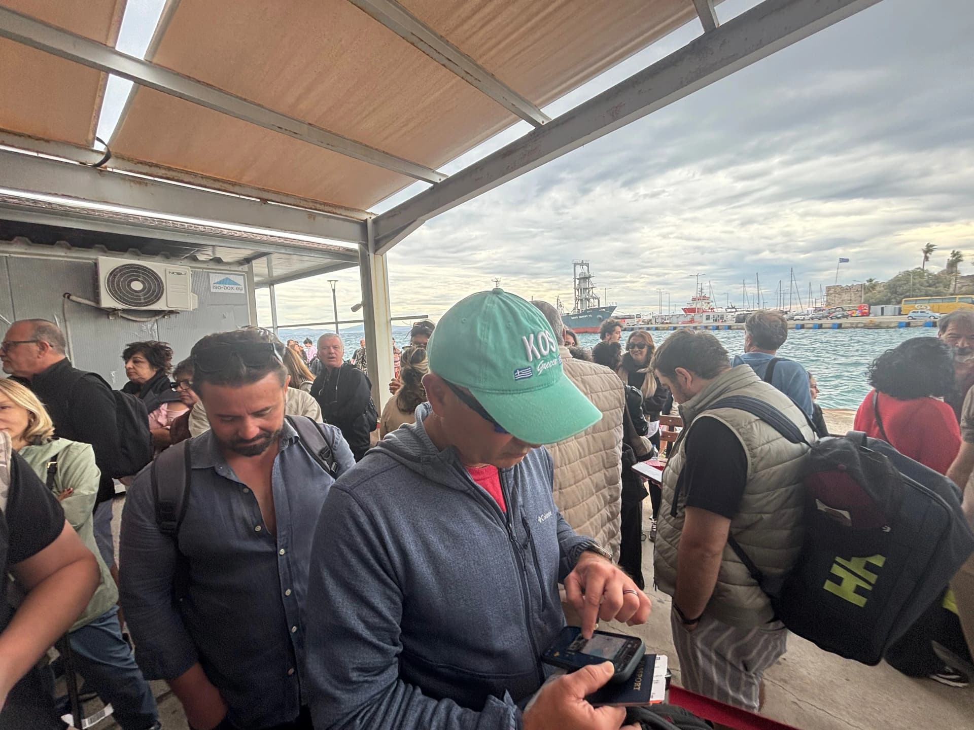Customs line