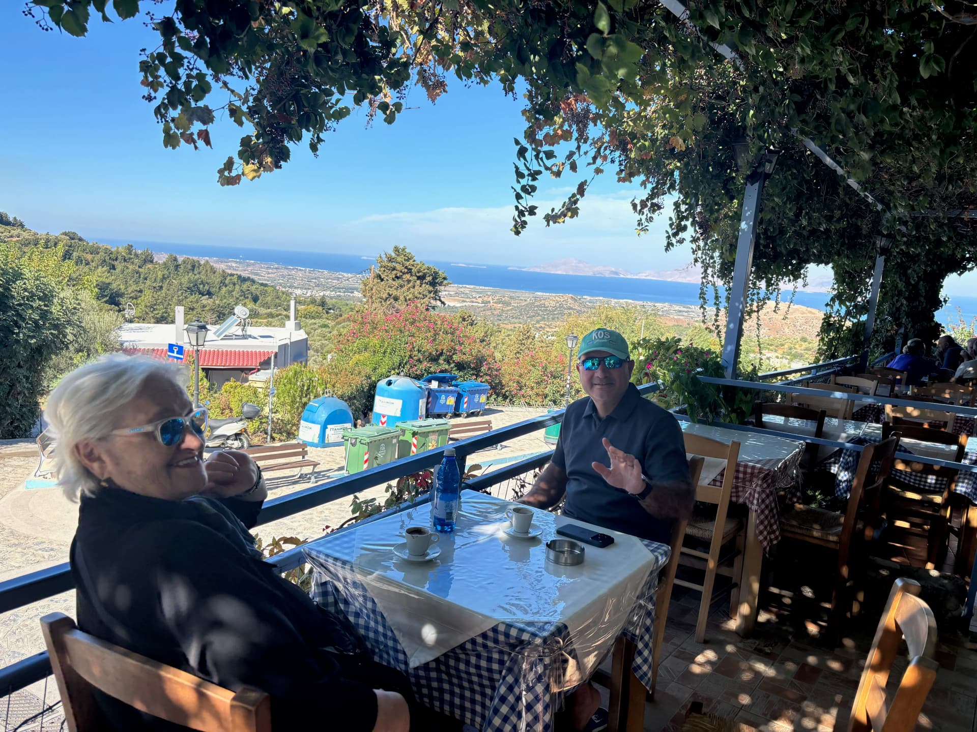 Sipping Greek coffee with Nefis