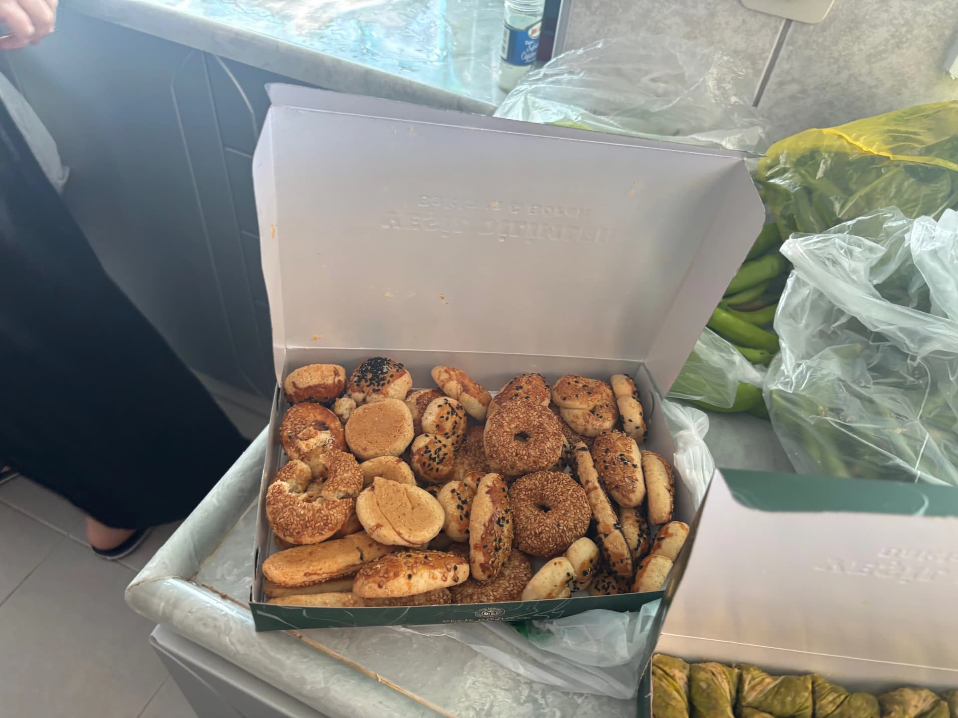 Dry salty pastries - yum