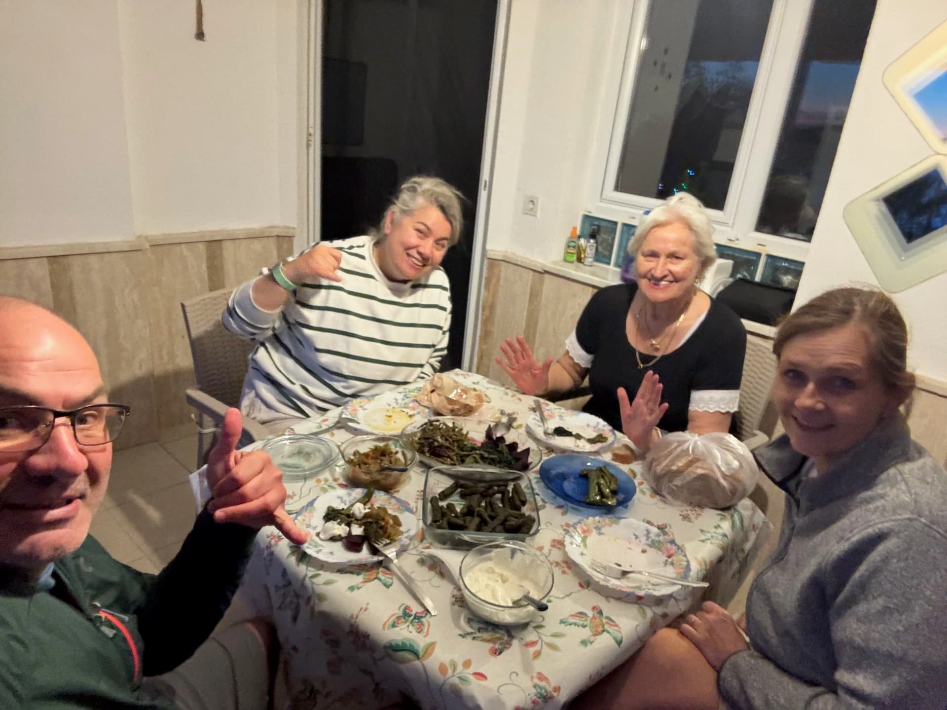 First dinner at Iasos 2026 - so grateful!