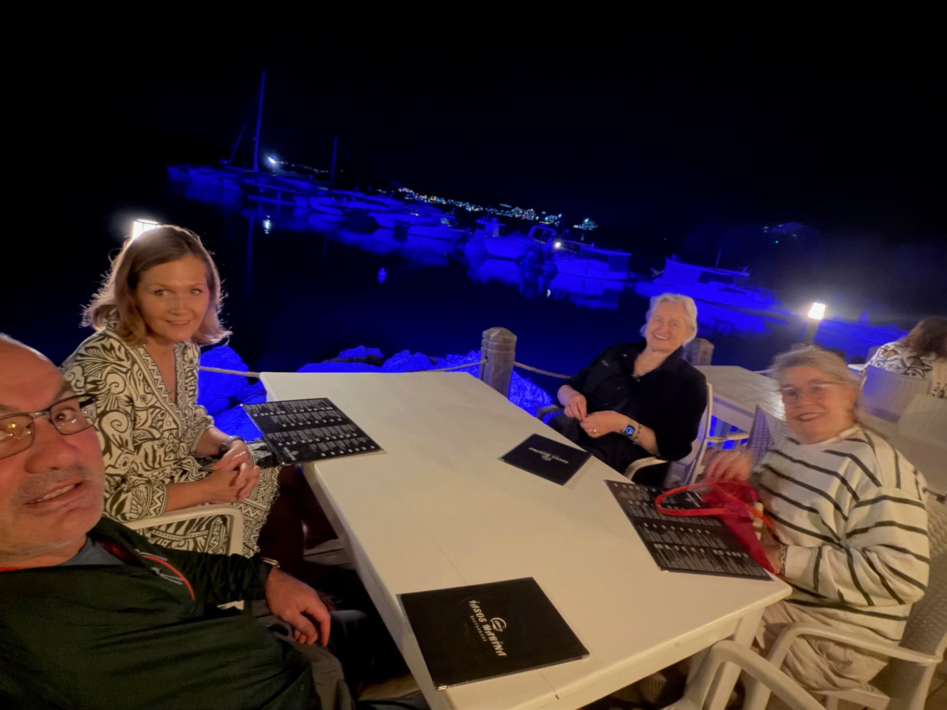 At the Iasos Marina Bar