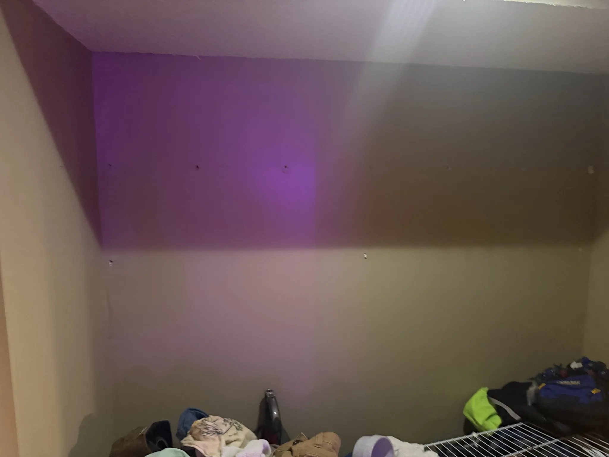 Aug 10, 10:49 Closet rack collapse