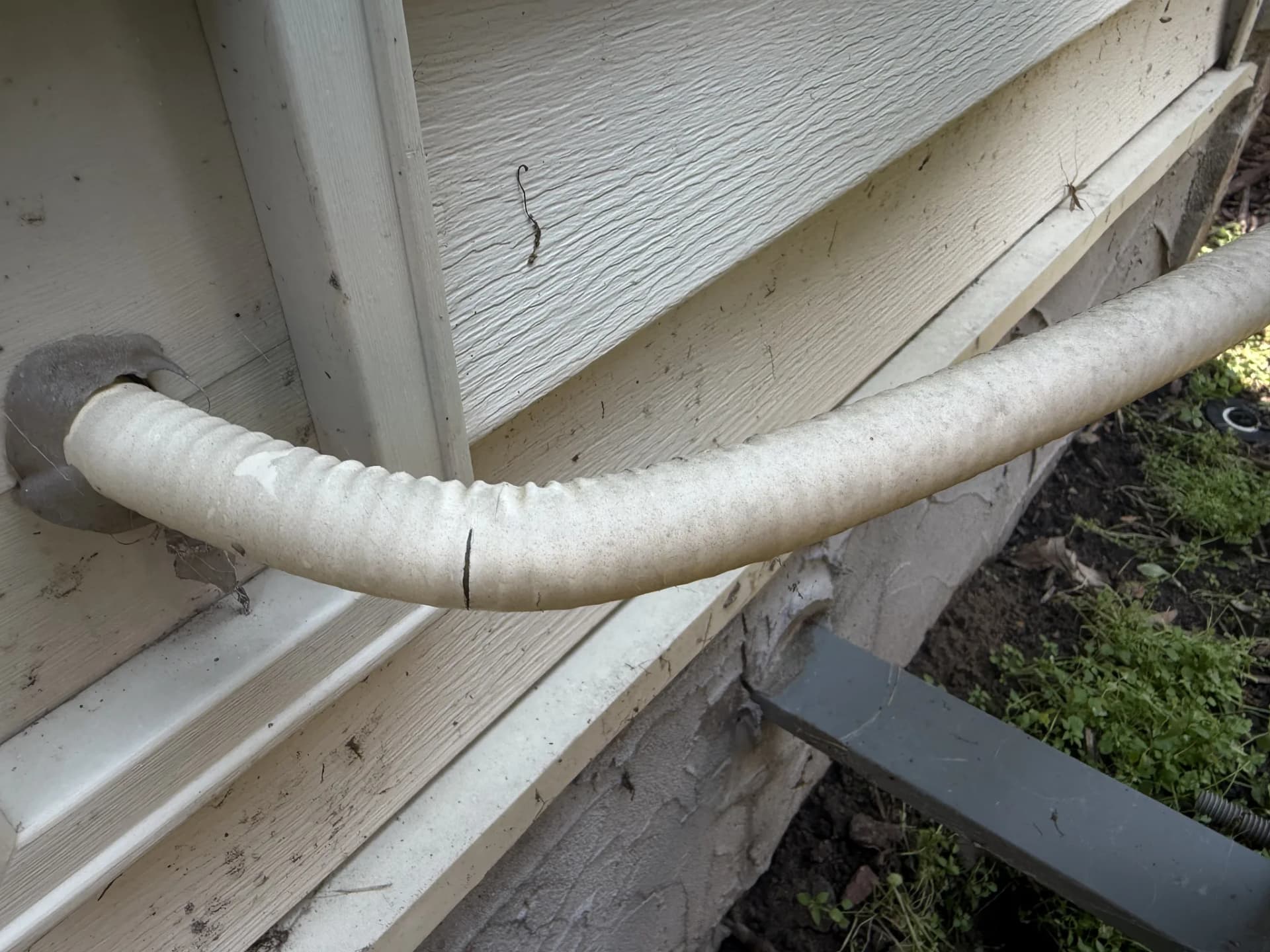 Aug 10, 10:49 Broken pipe, pretty sure this was pre-existing which I had called out to Xcel before but now is the time to fix it I guess