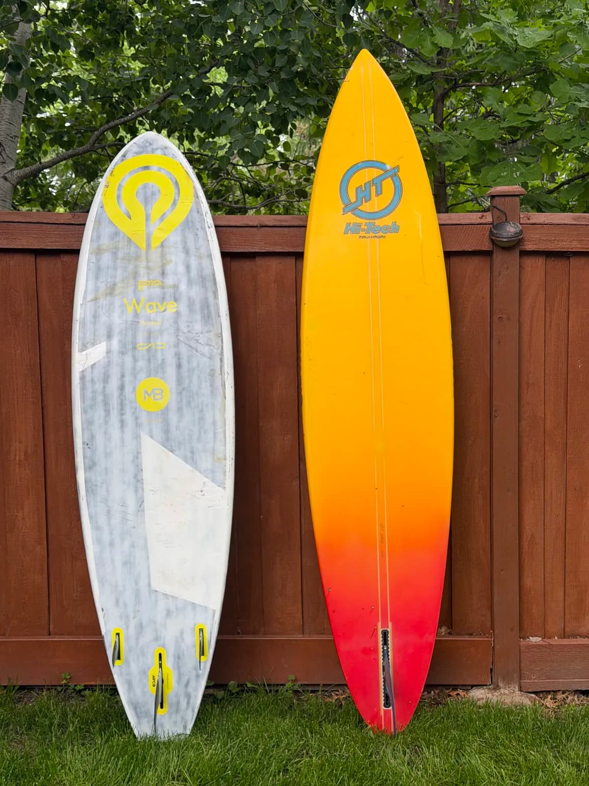 The Bottom of the boards