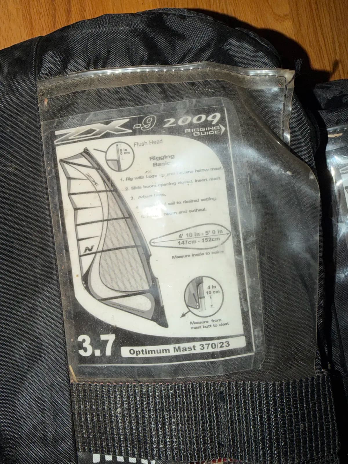3.7 Sail settings