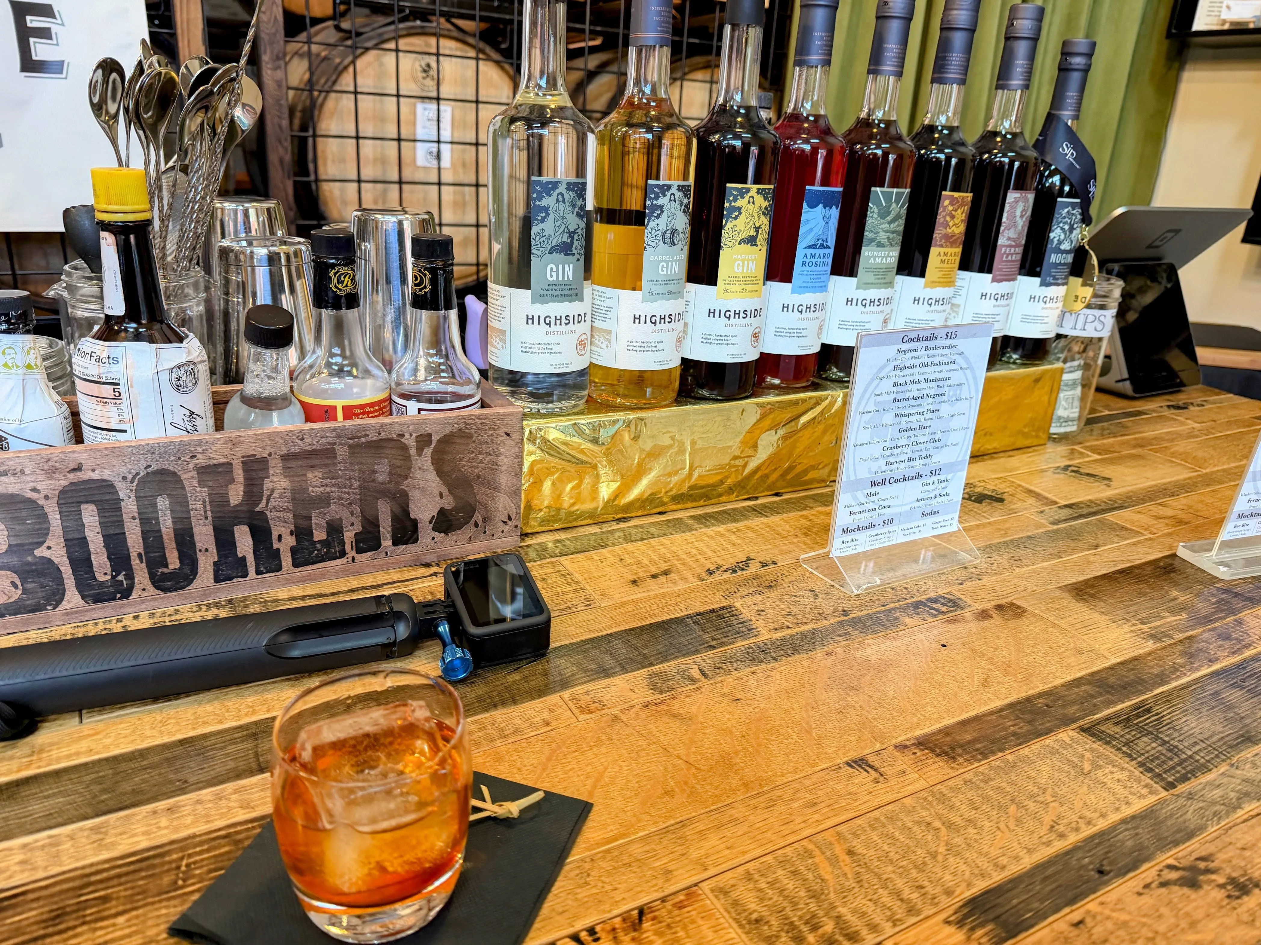 Cocktail Selection - Highside Distillery